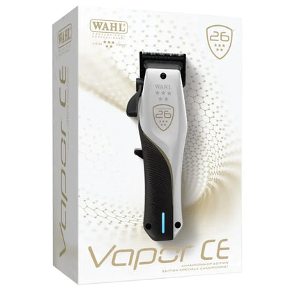 Wahl Vapor CE Cordless Fade Clipper with F32 Fadeout Blade – Professional Barber Clipper for Bald Fades, Blending, Tapers & Precision Cutting