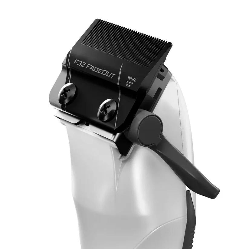 Wahl Vapor CE Cordless Fade Clipper with F32 Fadeout Blade – Professional Barber Clipper for Bald Fades, Blending, Tapers & Precision Cutting