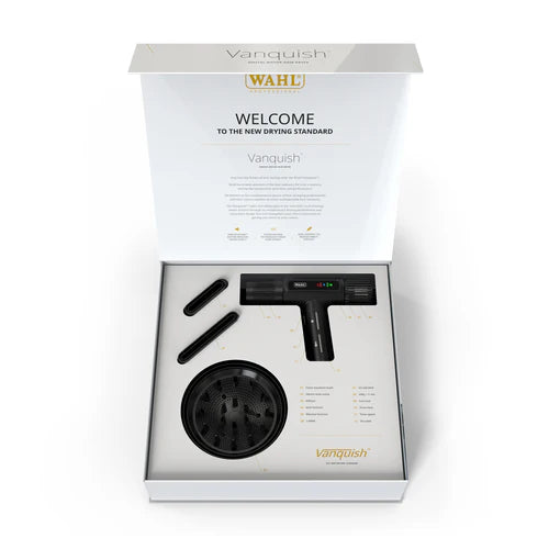 Wahl Vanquish™ Professional Salon Hair Dryer — FlowControl, Whisper-Quiet Motor