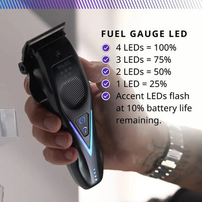 Wahl Professional Vapor Switch Cordless Clipper | Hyper Shift 2-Speed Professional Clipper