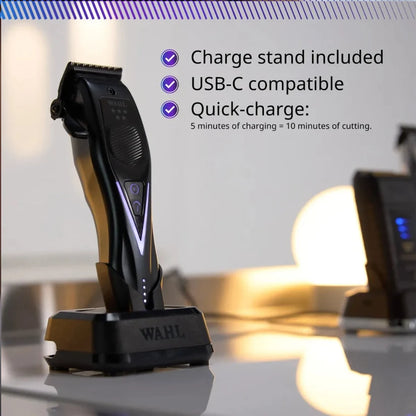 Wahl Professional Vapor Switch Cordless Clipper | Hyper Shift 2-Speed Professional Clipper