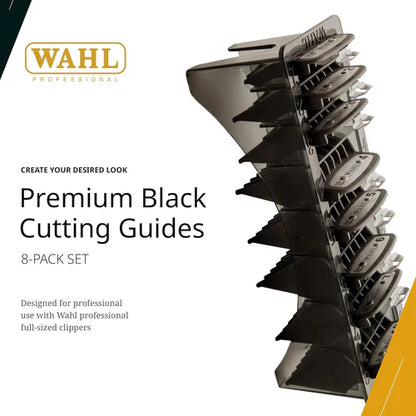 Wahl Professional Premium Cutting Guides 1-8 w/ Organizer (3171-500)