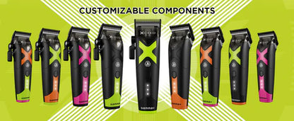 Gamma+ XCEED™ IN2 Vector Motor Cordless Clipper – 11,500 RPM Power, Custom FX Components, Pro Fade Machine