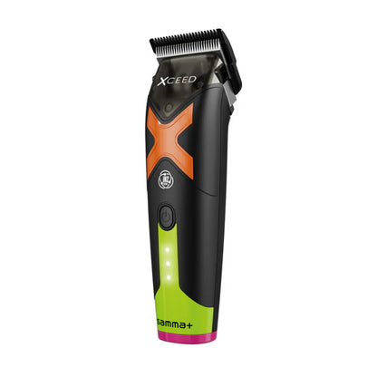 Gamma+ XCEED™ IN2 Vector Motor Cordless Clipper – 11,500 RPM Power, Custom FX Components, Pro Fade Machine