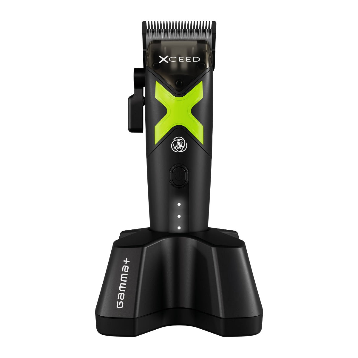 Gamma+ XCEED™ IN2 Vector Motor Cordless Clipper – 11,500 RPM Power, Custom FX Components, Pro Fade Machine