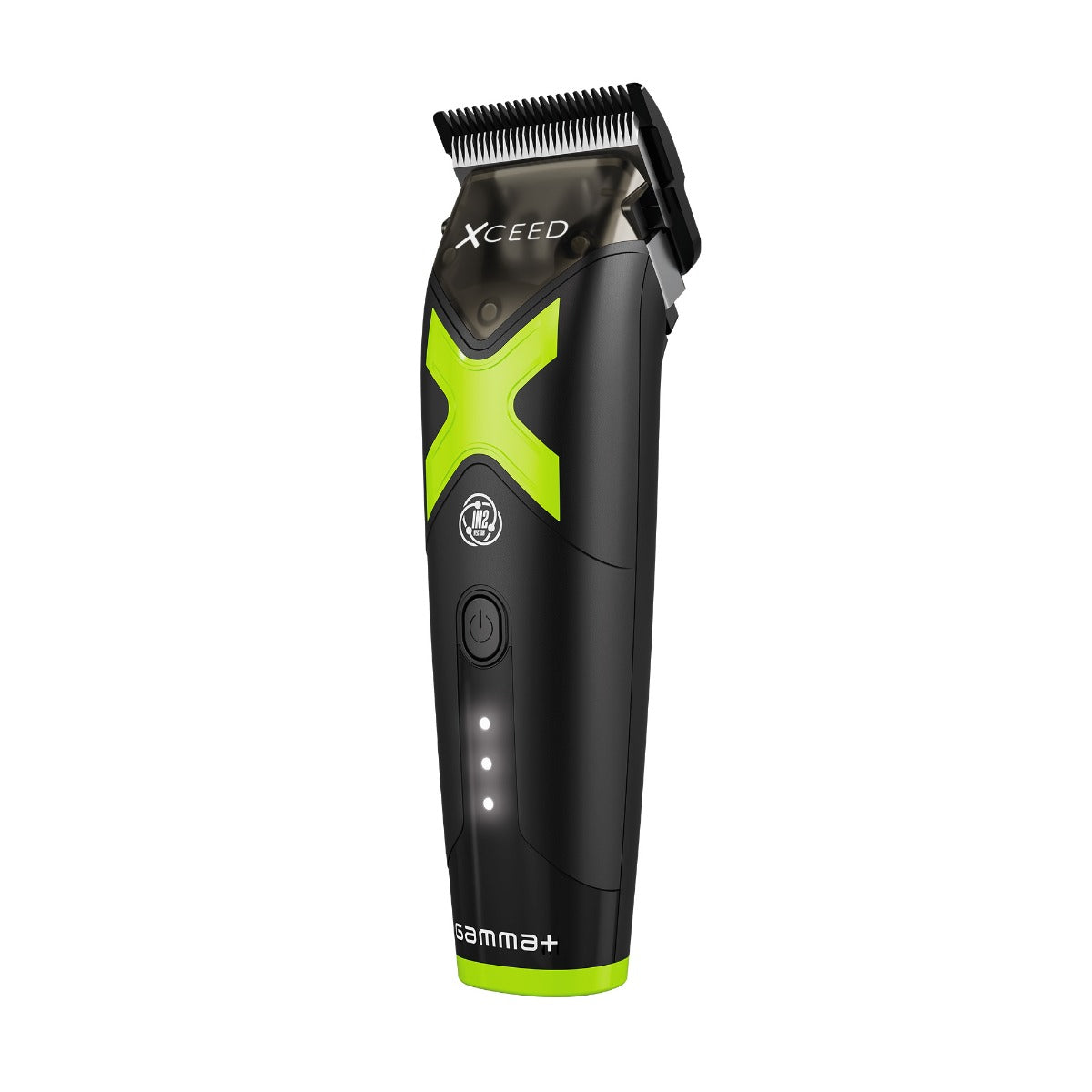 Gamma+ XCEED™ IN2 Vector Motor Cordless Clipper – 11,500 RPM Power, Custom FX Components, Pro Fade Machine
