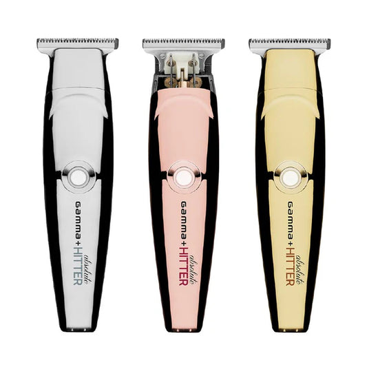 Gamma+ Absolute Hitter™ Modular Cordless Trimmer – Black Diamond DLC Blade, 240-Min Runtime, USB-C Charge (Matte Edition)