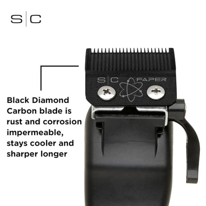 StyleCraft Absolute Alpha Modular Cordless Clipper – 4-Hour Runtime, DLC Blade