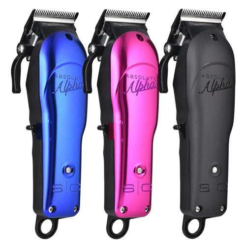 StyleCraft Absolute Alpha Modular Cordless Clipper – 4-Hour Runtime, DLC Blade