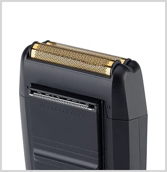 Gamma+ Absolute Zero™ — Forged Cordless Double-Foil Shaver | 120-Min Runtime, Gold Titanium