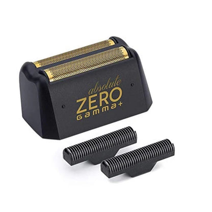 Gamma+ Absolute Zero™ — Forged Cordless Double-Foil Shaver | 120-Min Runtime, Gold Titanium