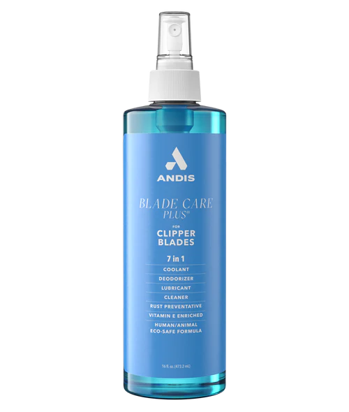 Andis Blade Care Plus® 7-in-1 Blade Cleaner, Lubricant & Coolant (16oz/473ml) – Professional Clipper & Trimmer Maintenance Spray