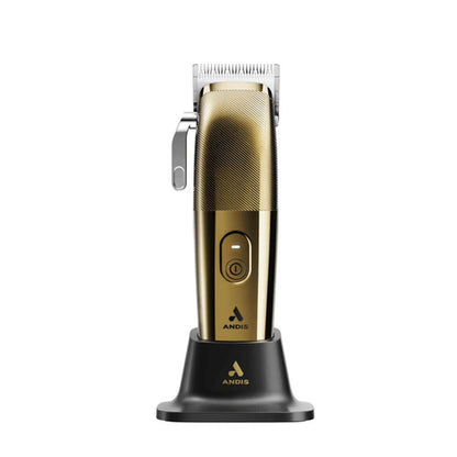 Andis Envy II™ Premium Gold Edition — Phaze Blade Cordless Clipper | 6,700 SPM · 2.5 hr Charging Stand (561566)