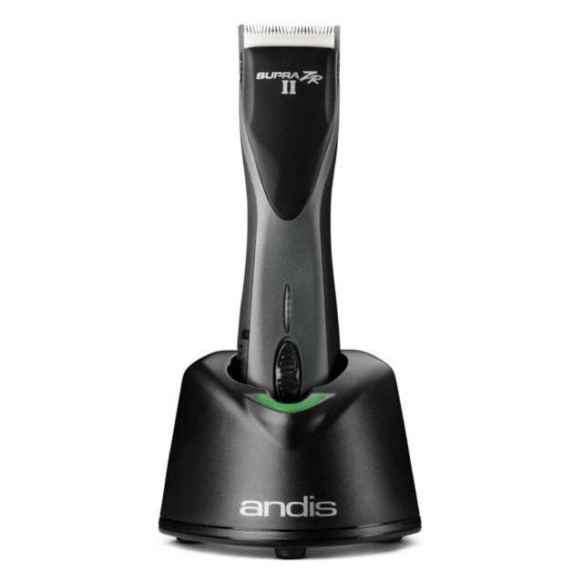 Andis Supra ZR II™ Cordless Detachable-Blade Clipper — 5-Speed Ceramic Motor, 3+ hr Battery