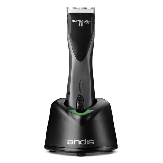 Andis Supra ZR II™ Cordless Detachable-Blade Clipper — 5-Speed Ceramic Motor, 3+ hr Battery