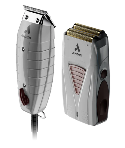 Andis® Finishing Combo GTO/TS-1 — GTO Outliner + TS-1 Gold Titanium Foil Shaver (Pro Kit)