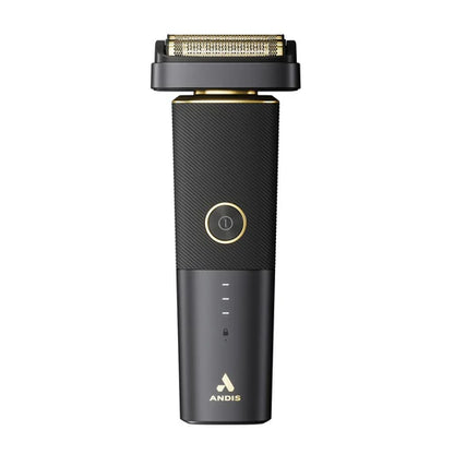 Andis reSURGE™ PFS-1 (17300) — Dual Gold Titanium Foil Cordless Shaver | 9,900 SPM, USB-CPivoting Head & USB-C Charging