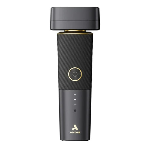 Andis reSURGE™ PFS-1 (17300) — Dual Gold Titanium Foil Cordless Shaver | 9,900 SPM, USB-CPivoting Head & USB-C Charging