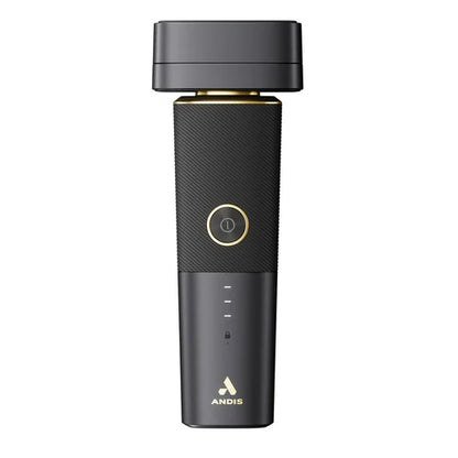 Andis reSURGE™ PFS-1 (17300) — Dual Gold Titanium Foil Cordless Shaver | 9,900 SPM, USB-CPivoting Head & USB-C Charging
