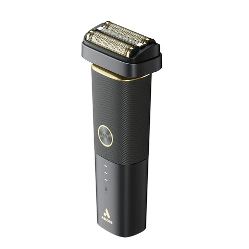 Andis reSURGE™ PFS-1 (17300) — Dual Gold Titanium Foil Cordless Shaver | 9,900 SPM, USB-CPivoting Head & USB-C Charging