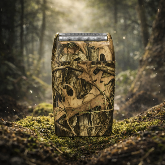 BaBylissPRO Lo-ProFX Compact Single-Foil Shaver Camo FXLPFS1CAM – 10,000 RPM Professional Barber Finishing Shaver