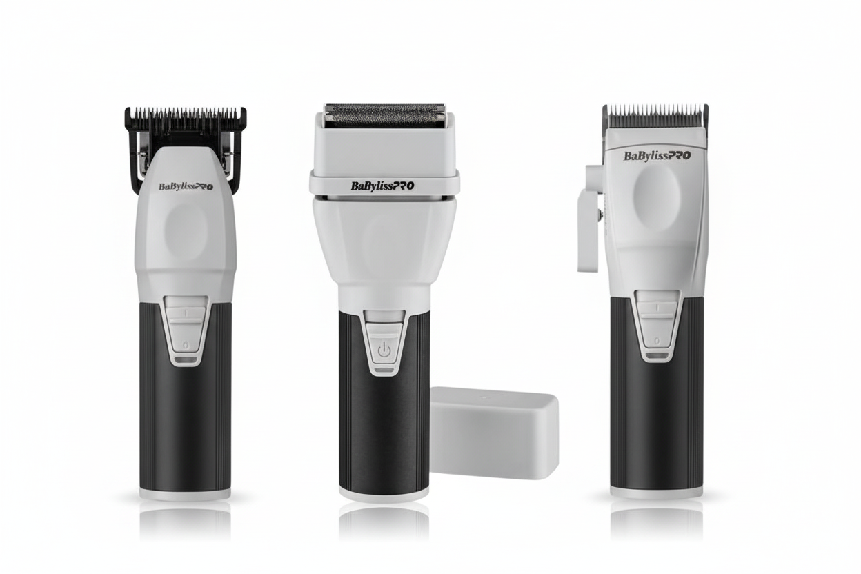 BaBylissPRO CoreFX Complete Starter Kit – Clipper, Trimmer & Shaver Bundle | Bundle King Edition