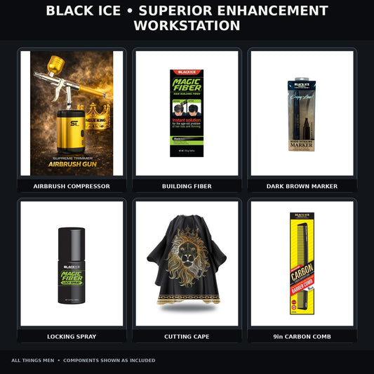 black ice airbrush workstation bundle hero