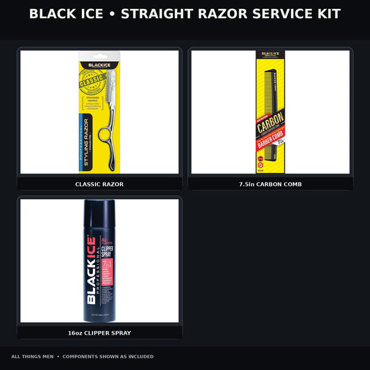 black ice straight razor service bundle hero