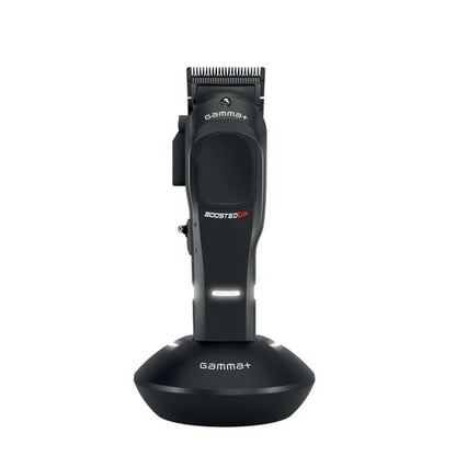 Gamma+ Boosted Up Cordless Clipper (GP601M) – 7,200 RPM Super-Torque, Double Black Diamond Fade DLC Blade, 120-Min USB-C + Dock