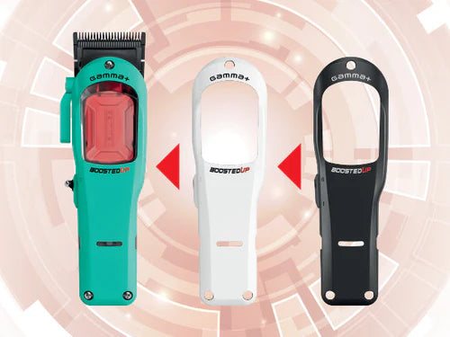 Gamma+ Boosted Up Cordless Clipper (GP601M) – 7,200 RPM Super-Torque, Double Black Diamond Fade DLC Blade, 120-Min USB-C + Dock