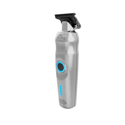 Gamma+ CYBORG™ Cordless Professional Trimmer – Digital Brushless Motor, Zero-Gap X-Pro DLC Blade, 3-Hour Runtime