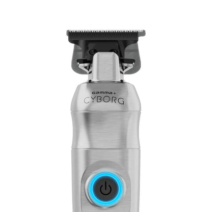 Gamma+ CYBORG™ Cordless Professional Trimmer – Digital Brushless Motor, Zero-Gap X-Pro DLC Blade, 3-Hour Runtime