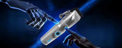 Gamma+ Cyborg™ Cordless Professional Clipper – 7,500 RPM Digital Brushless Motor,