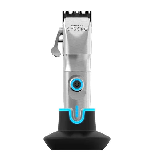 Gamma+ Cyborg™ Cordless Professional Clipper – 7,500 RPM Digital Brushless Motor,