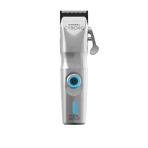Gamma+ Cyborg™ Cordless Professional Clipper – 7,500 RPM Digital Brushless Motor,