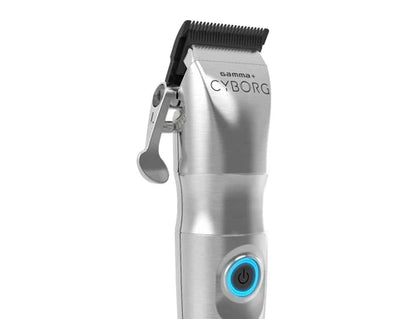 Gamma+ Cyborg™ Cordless Professional Clipper – 7,500 RPM Digital Brushless Motor,