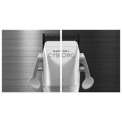 Gamma+ Cyborg™ Cordless Professional Clipper – 7,500 RPM Digital Brushless Motor,