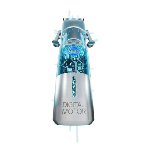 Gamma+ Cyborg™ Cordless Professional Clipper – 7,500 RPM Digital Brushless Motor,