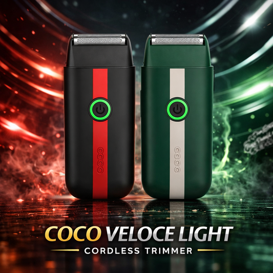 Cocco Veloce Lite Foil Shaver – 7000 RPM Professional Cordless Barber Shaver