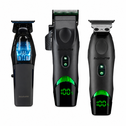 BaBylissPRO x Tomb45 Clipper & Trimmer Combo with Dual-Coil Trimmer | 3-Tool Professional Barber Bundle for Fades, Lineups, Beard Work & Textured Hair