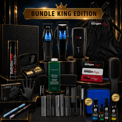BaBylissPRO Dual-Coil Elite Barber Station Kit — Clipper, Trimmer, FX3 Shaver & Premium Barber Setup