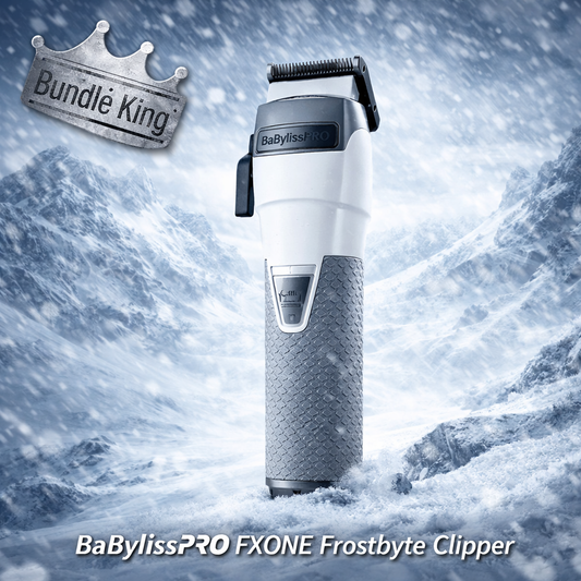 BaBylissPRO FXONE Frostbyte Clipper – All-Metal Interchangeable Battery (FX899TW)