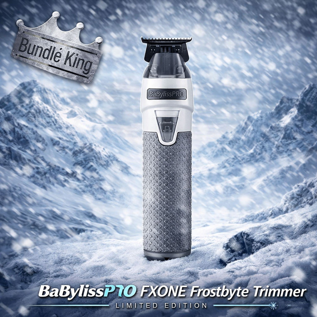 BaBylissPRO FXONE Frostbyte Trimmer – All-Metal Interchangeable Battery (FX799TW)