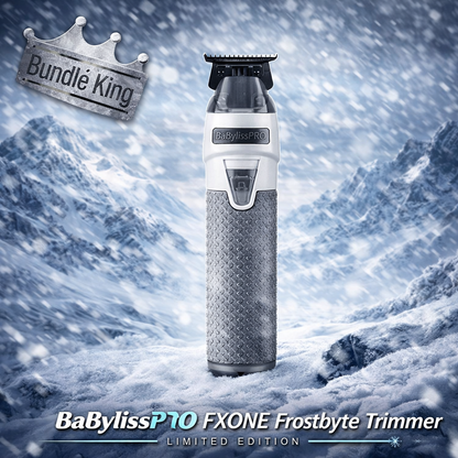 BaBylissPRO FXONE Frostbyte Trimmer – All-Metal Interchangeable Battery (FX799TW)