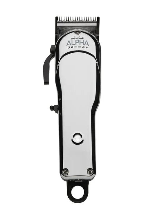 Gamma+™ Absolute Alpha Cordless Hair Clipper – Modular Design with Black Diamond Blade, Gold Titanium Cutter & 3 Custom Body Kits