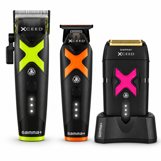 Gamma+ XCEED clipper trimmer and shaver workstation