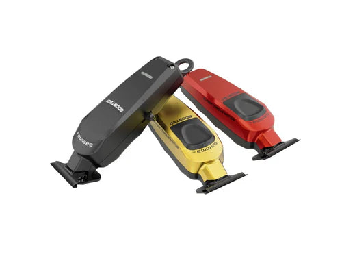 Gamma+ Boosted™ 8000 SPM Cordless Professional Trimmer – Double Black Diamond DLC X-Pro Wide Blade, Zero-Gap, LED Dock
