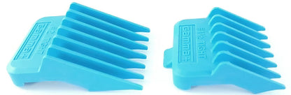 Gamma+ Dub Magnetic Tight Clipper Guards – Cyan Blue 4-Pack (GPTGB)