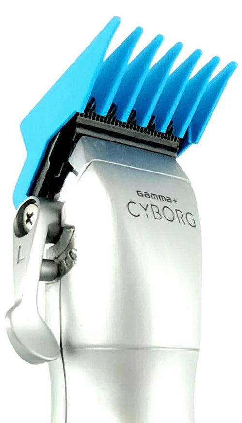 Gamma+ Dub Magnetic Tight Clipper Guards – Cyan Blue 4-Pack (GPTGB)