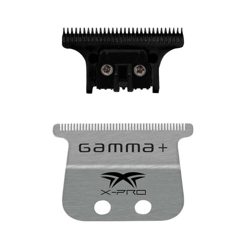 Gamma+ X-Pro  wide Stainless Steel Blade + DLC The One Cutter Blade Set (GP528SB)